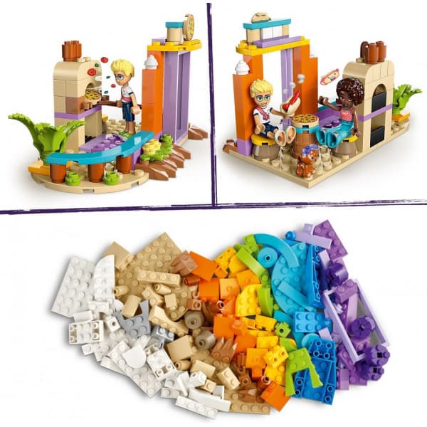 LEGO Friends 42672 – Loma‑ ja rantarakennelmat matkalaukussa