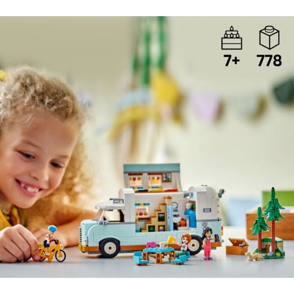 LEGO Friends 42663 – Ystävien seikkailu matkailuautolla