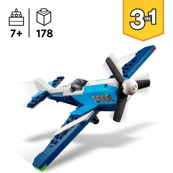 LEGO Creator 31160 – Luftfartyg: Racingflygplan