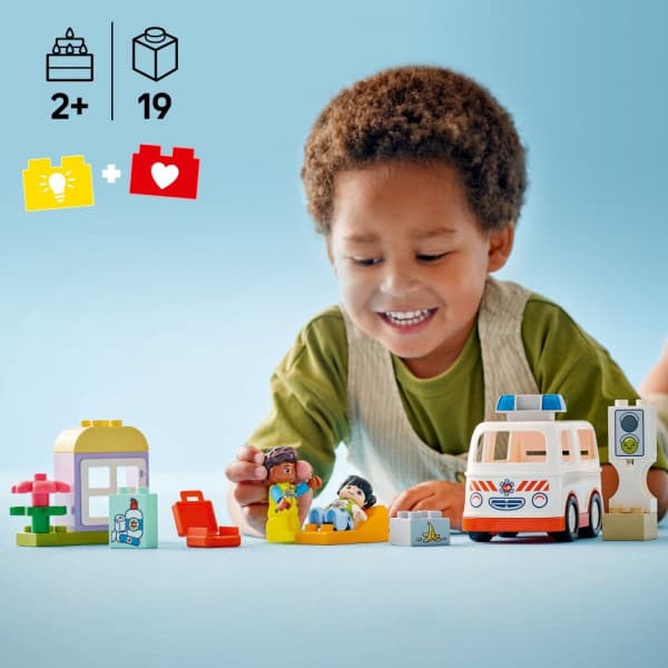 LEGO DUPLO By 10447 – Ambulance og chauffør