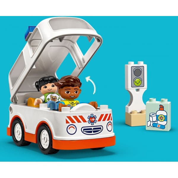 LEGO DUPLO By 10447 – Ambulance og chauffør