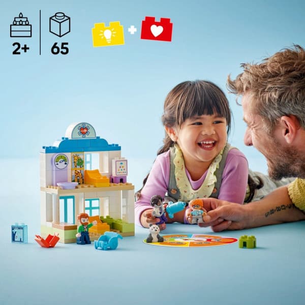 LEGO DUPLO Stad 10449 – Första gången: Hos läkaren