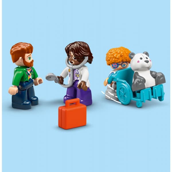 LEGO DUPLO Stad 10449 – Första gången: Hos läkaren
