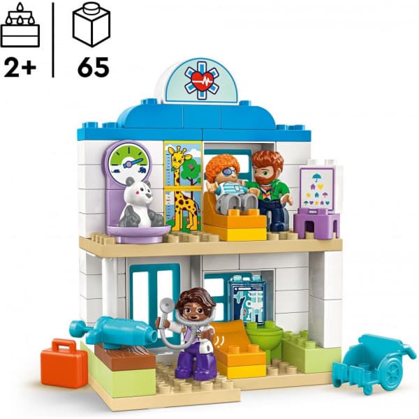 LEGO DUPLO Stad 10449 – Första gången: Hos läkaren