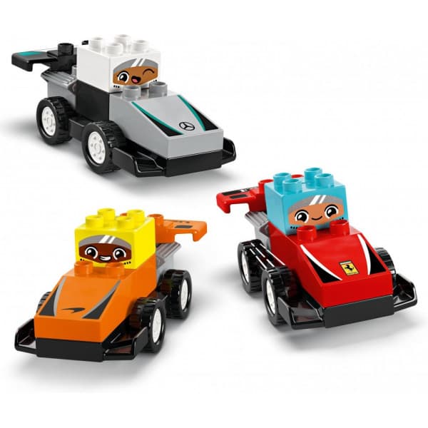 LEGO DUPLO Town 10445 – F1-tiimin kilpa-autot ja kuljettajat