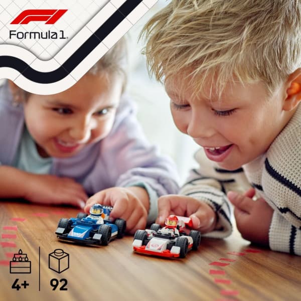 LEGO City 60464 – F1-racere Williams Racing og Haas F1