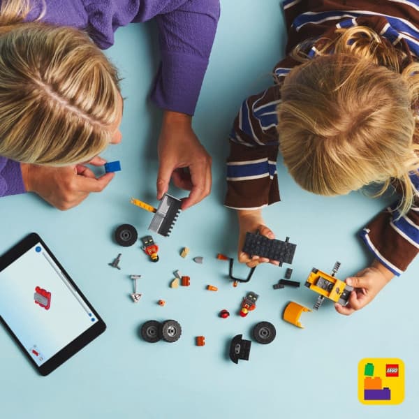 LEGO City 60450 – Keltainen pyöräkuormaaja