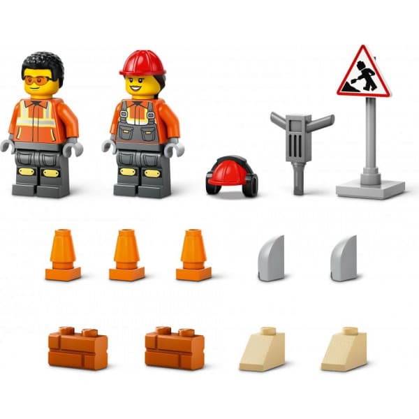 LEGO City 60450 – Keltainen pyöräkuormaaja