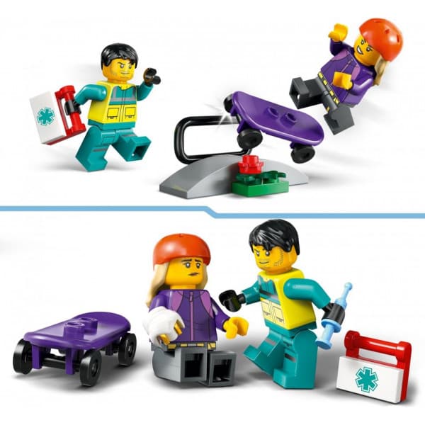 LEGO City 60451 - Ambulance kaldestart