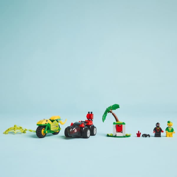 LEGO Superhjältar Marvel 11198 – Spin och Electro: dinosauriejakt
