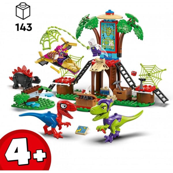 LEGO Superhelte Marvel 11200 – Edderkoppens og Goblinens luftkamp ved træhytten