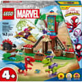 Miniatyrbillede 1 af 11: LEGO Superhelte Marvel 11200 – Edderkoppens og Goblinens luftkamp ved træhytten