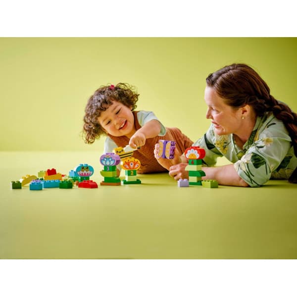 LEGO DUPLO Stad 10444 – Fantasiträdgård och roliga blommor