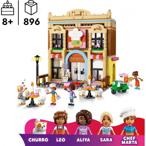 LEGO Friends 42655 – Ravintola-alan oppilaitos