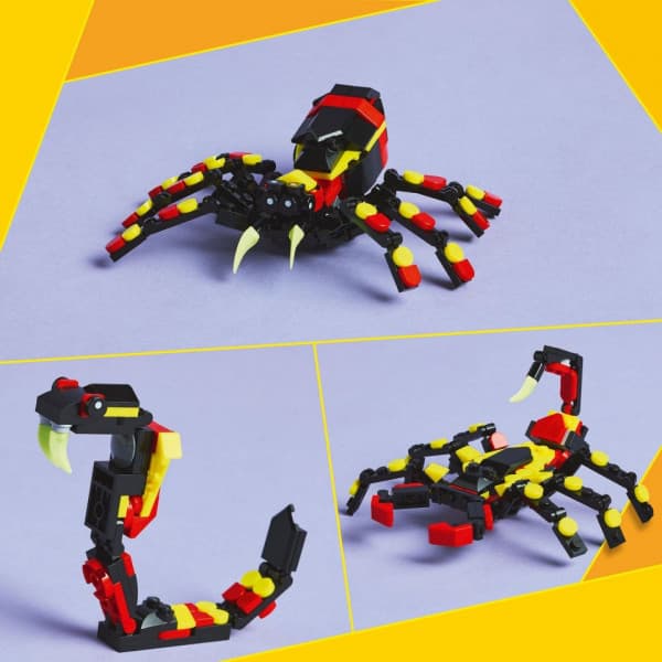 LEGO Creator 31159 – Vilda Djur: fantastisk spindel