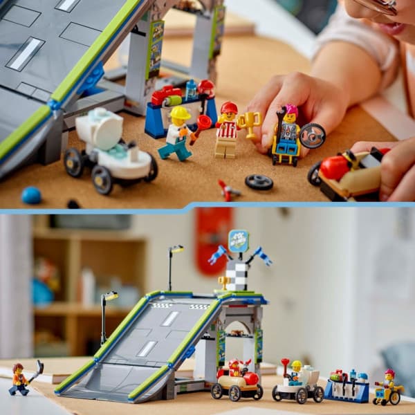 LEGO City 60460 – Ingen grænser: Racerbils rampebane