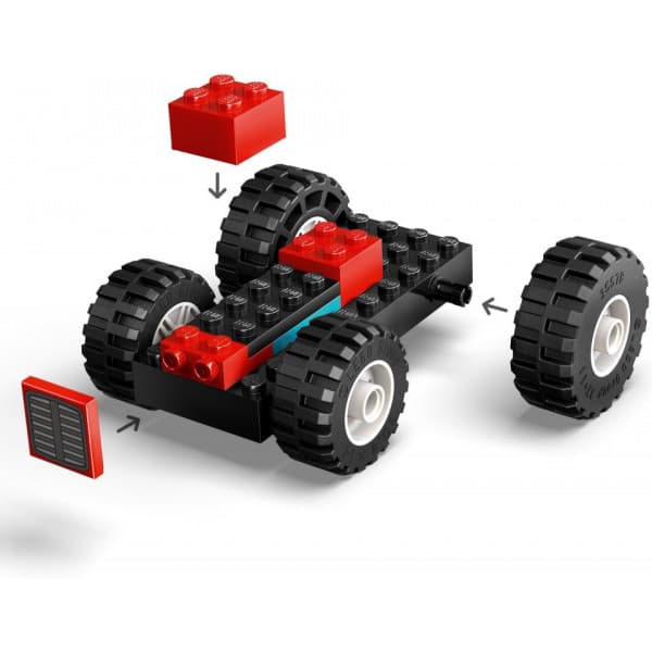 LEGO City 60461 – Gård rød traktor, anhænger og får