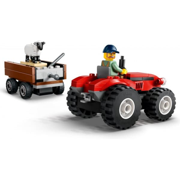 LEGO City 60461 – Gård rød traktor, anhænger og får