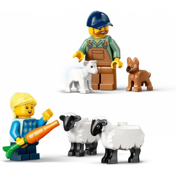 LEGO City 60461 – Gård rød traktor, anhænger og får