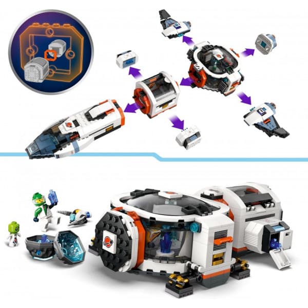LEGO City Space 60446 – Modulær intergalaktisk rumfartøj