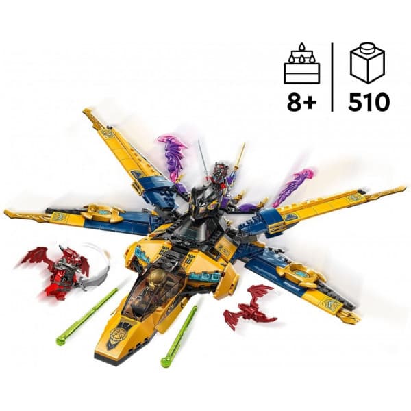 LEGO Ninjago 71833 – Rasin ja Arinin supernopea suihkari