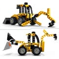 Miniatyrbild 9 av 11: LEGO Technic 42197 – Traktorgrävmaskin