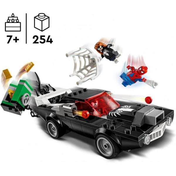 LEGO Super Heroes Marvel 76309 – Spider-Man mod Venom-muskelbil