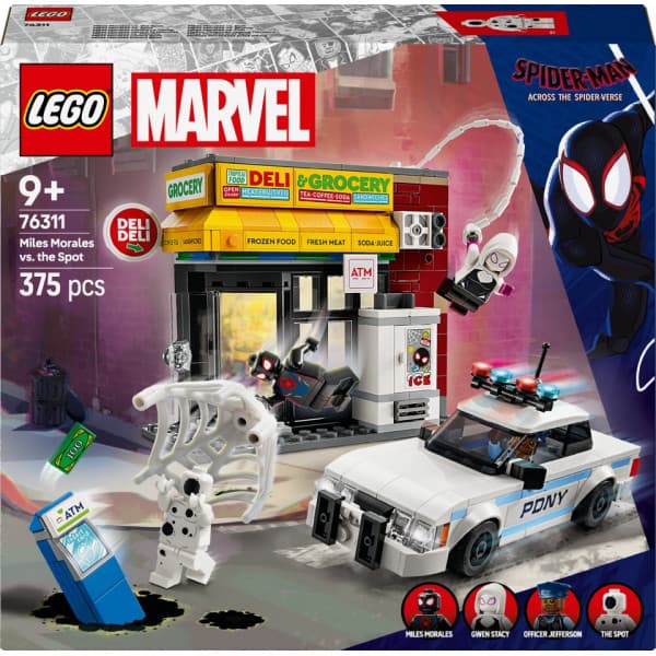 LEGO Super Heroes Marvel 76311 – Spindeluniversum: Miles Morales mot Prick