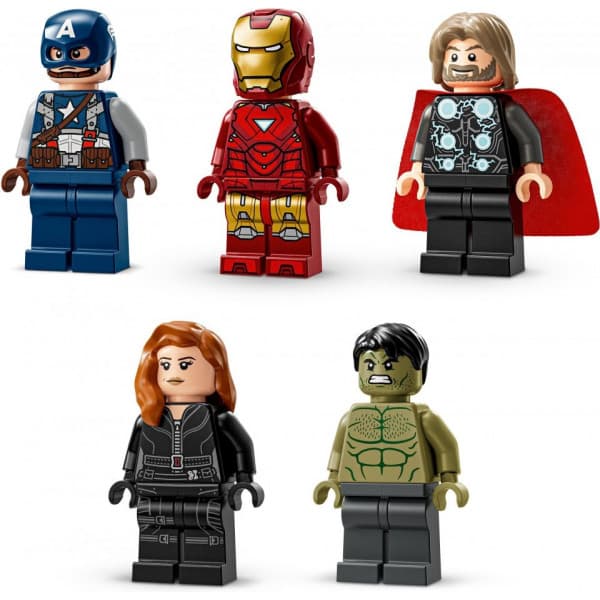 LEGO Superhelte Marvel 76313 – MARVEL-logo og minifigurer