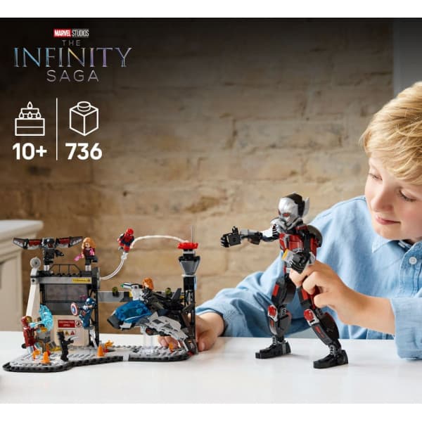LEGO Superhelte Marvel 76314 – Captain America: Civil War Actionkamp