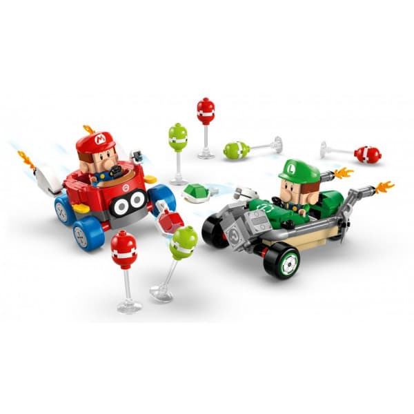 LEGO Super Mario 72034 – Mario Kart™ – Baby Mario vastaan Baby Luigi