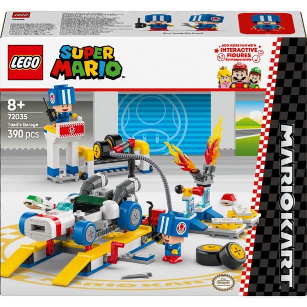 LEGO Super Mario 72035 – Mario Kart Toadin talli