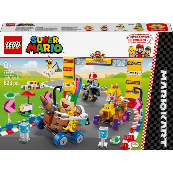 LEGO Super Mario 72036 – Mario Kart – Baby Peach och Grand Prix-sett