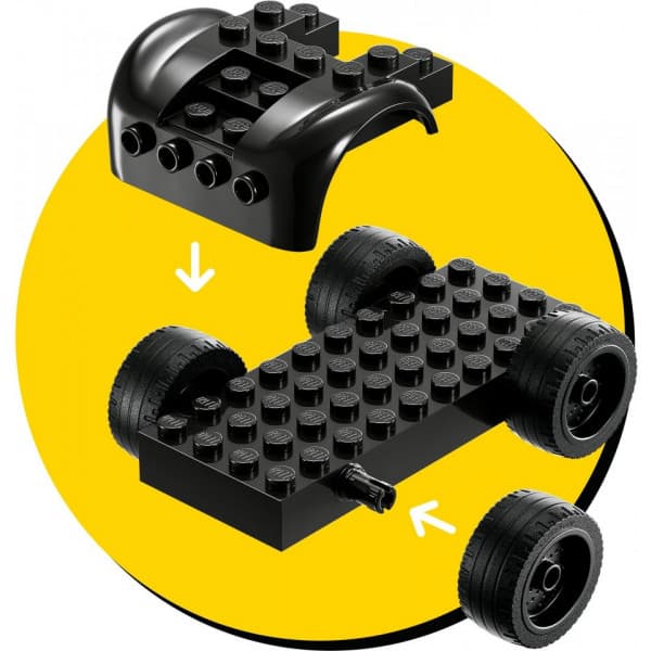 LEGO Superhjältar DC 76301 – Batman och Batmobilen mot Frostmästaren