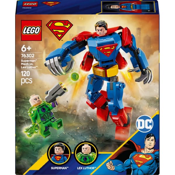 LEGO Superhelte DC 76302 – Superman-robot mod Lex Luthor