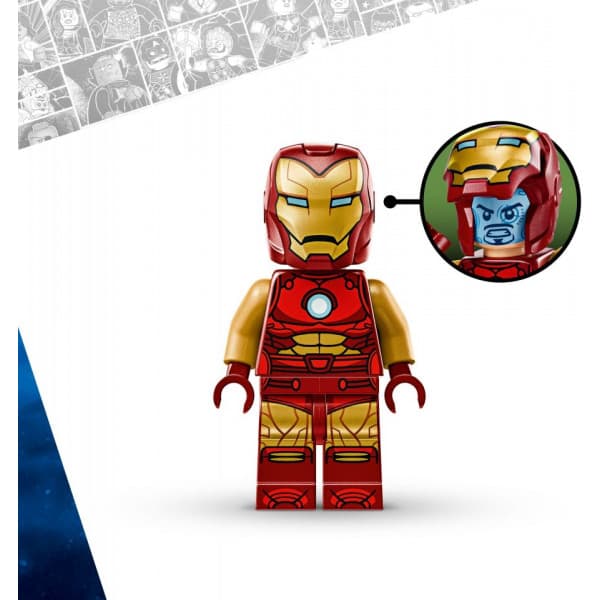 LEGO Superhjältar Marvel 76307 – Iron Man -robot mot Ultron