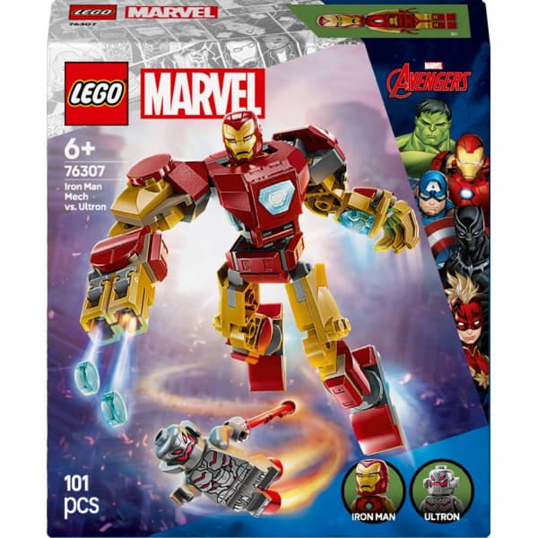 LEGO Superhjältar Marvel 76307 – Iron Man -robot mot Ultron