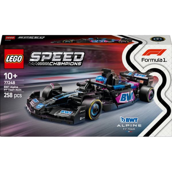 LEGO Speed Champions 77248 – BWT Alpine F1® Team A524 - racerbil