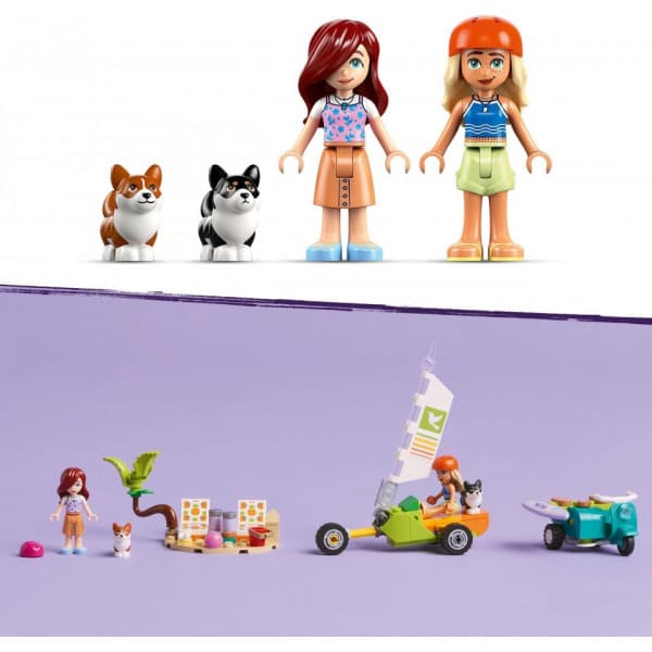 LEGO Friends 42641 – Surffikoirat ja skootteriseikkailu