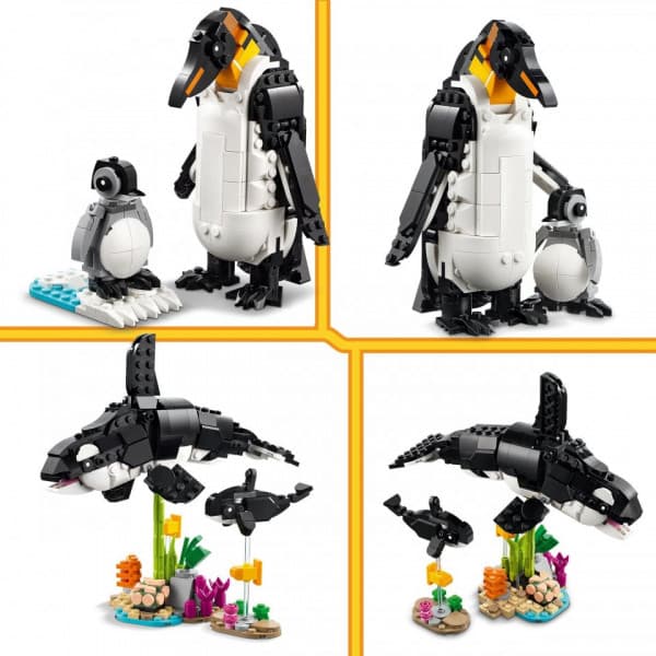 LEGO Creator 31165 – Vilda djur: Pandafamilj
