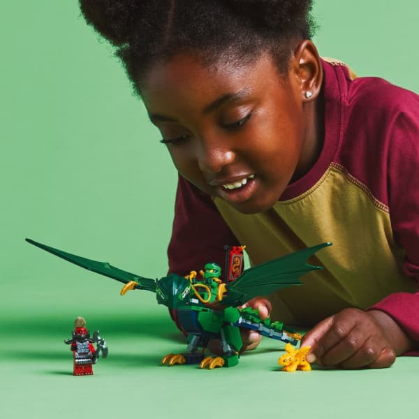 LEGO Ninjago 71829 – Lloyds skogsgröna drake