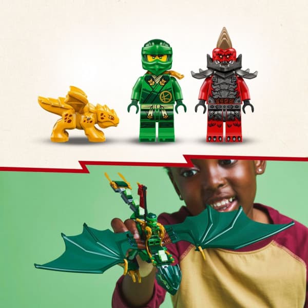 LEGO Ninjago 71829 – Lloyds skogsgröna drake