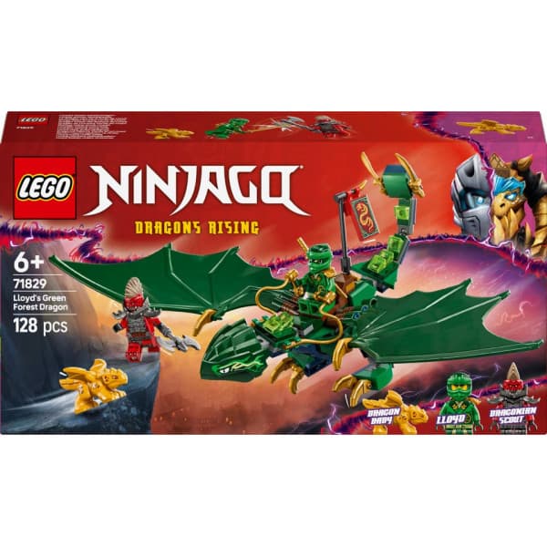 LEGO Ninjago 71829 – Lloyds skogsgröna drake