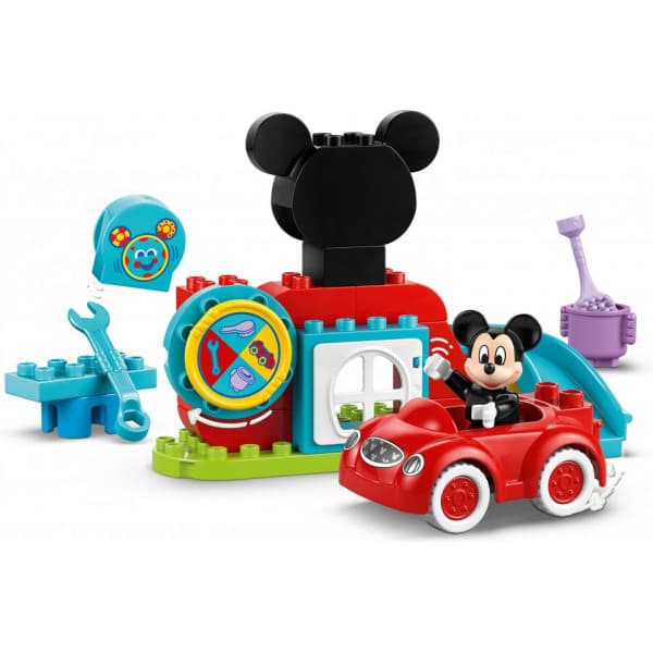 LEGO DUPLO Disney 10454 – Mickey Mus' klubhus og bil