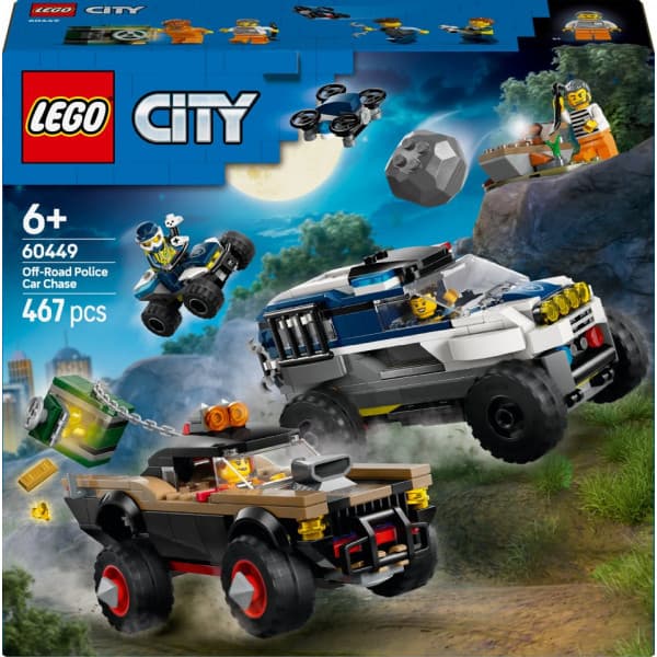 LEGO City 60449 – Politiets indsats med politibil