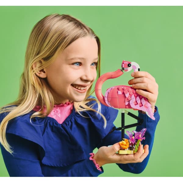 LEGO Creator 31170 – Villieläimet: vaaleanpunainen flamingo