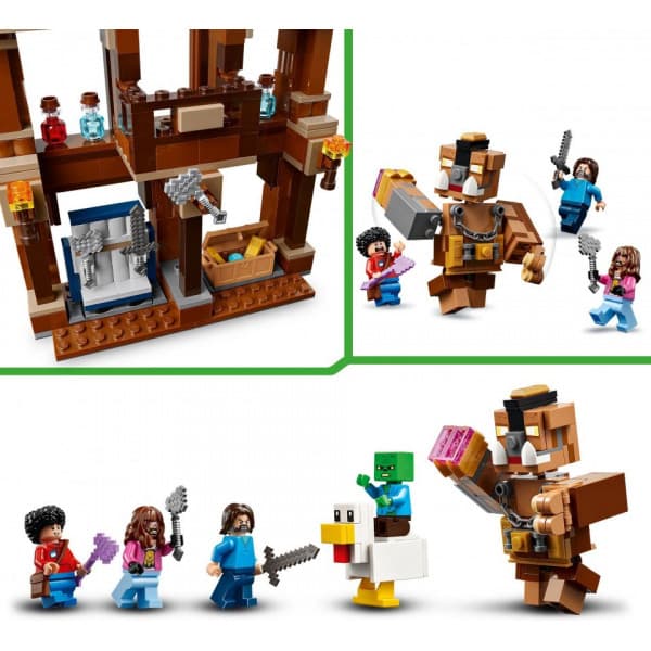 LEGO Minecraft 21272 – Träskuddens stridsarena