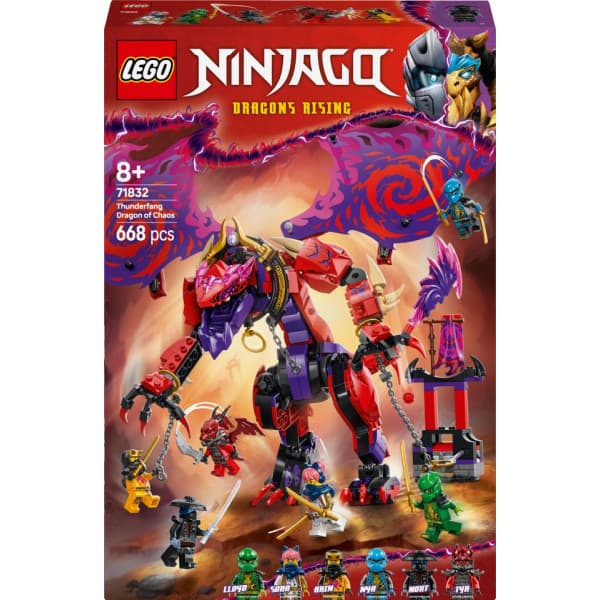 LEGO NINJAGO 71832 – Kaosdraken Thunderfang