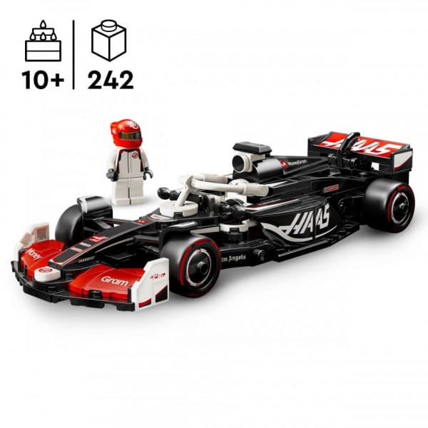 LEGO Speed Champions Speed 77250 – MoneyGram Haas F1® Team VF-24 - racerbilen