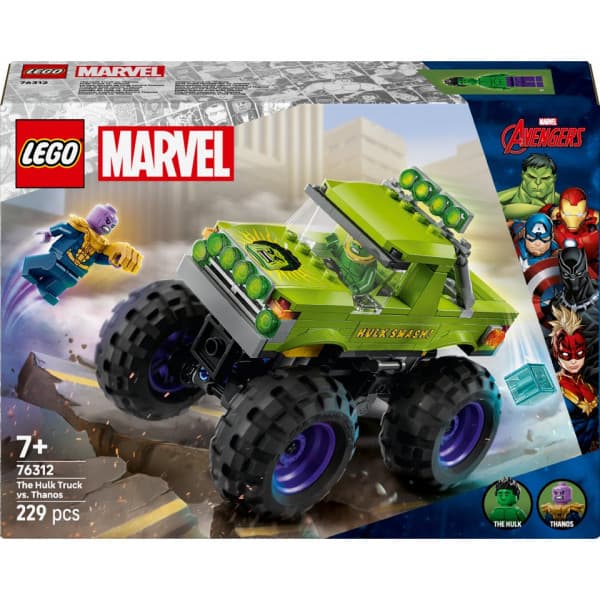 LEGO Super Helte Marvel 76312 – Hulk monstertruck mod Thanos